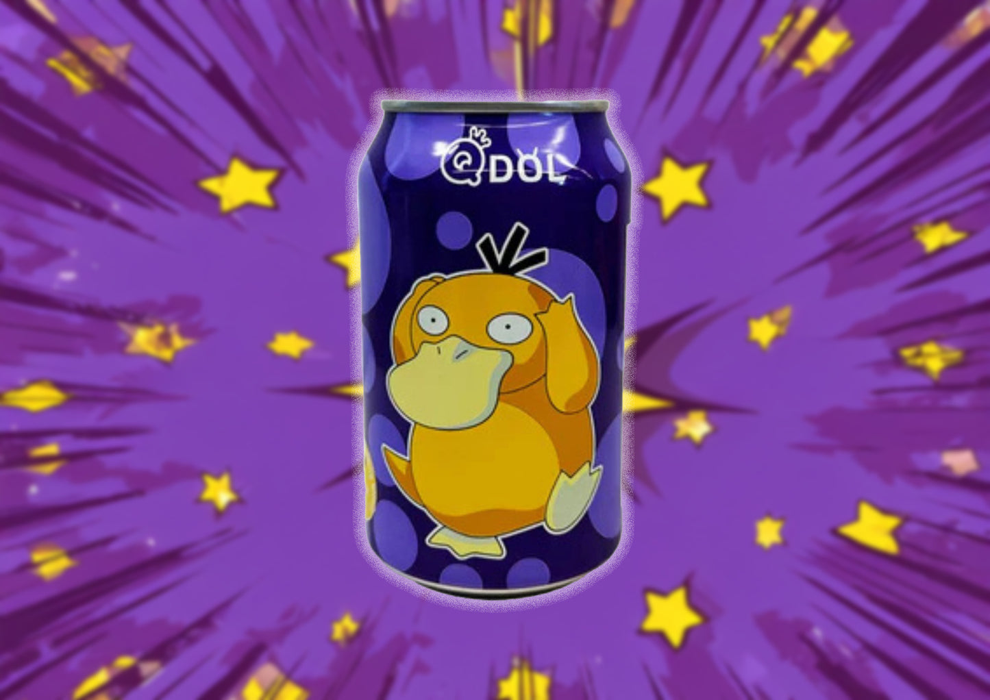 Qdol Grape Flavor Psyduck (330ml)