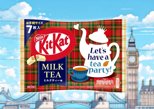 Japanese Kit Kat Milk Tea Flavor (127.6g, 7 Pieces)