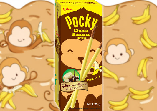 Thailand Pocky Chocolate Banana Flavor (25g)