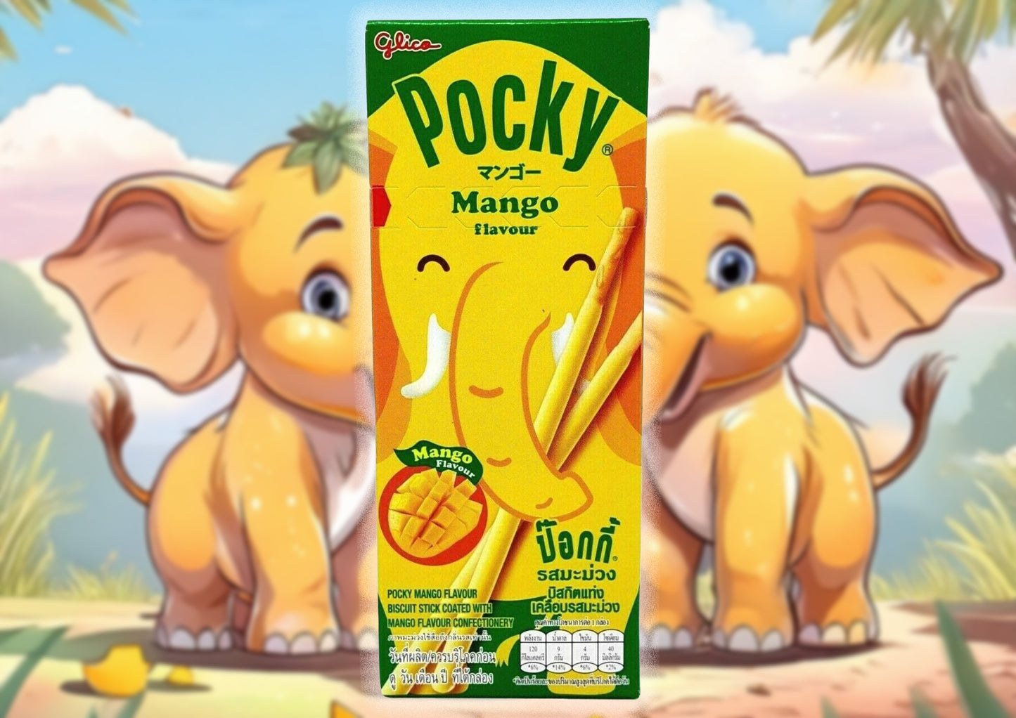 Thailand Pocky Mango Milk Flavor (25g)