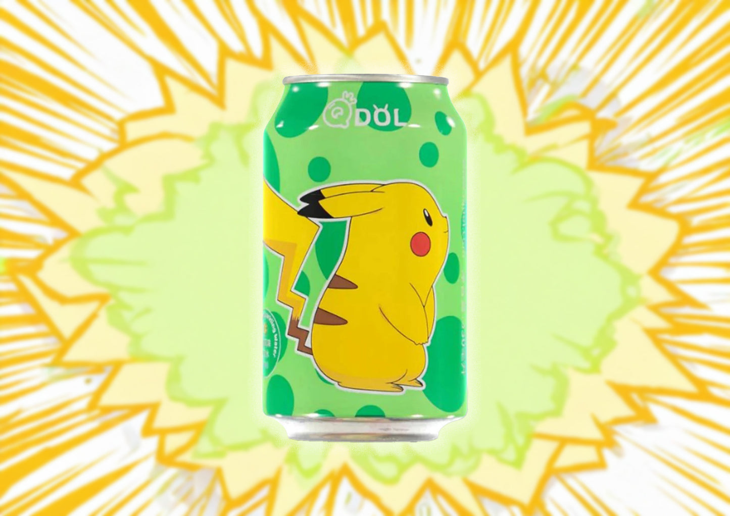 Qdol Lime Flavor Pikachu (330ml)