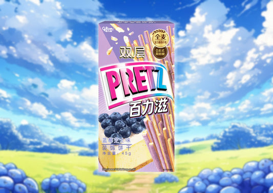 Pocky Pretz Blueberry Cheese Flavor (45g)