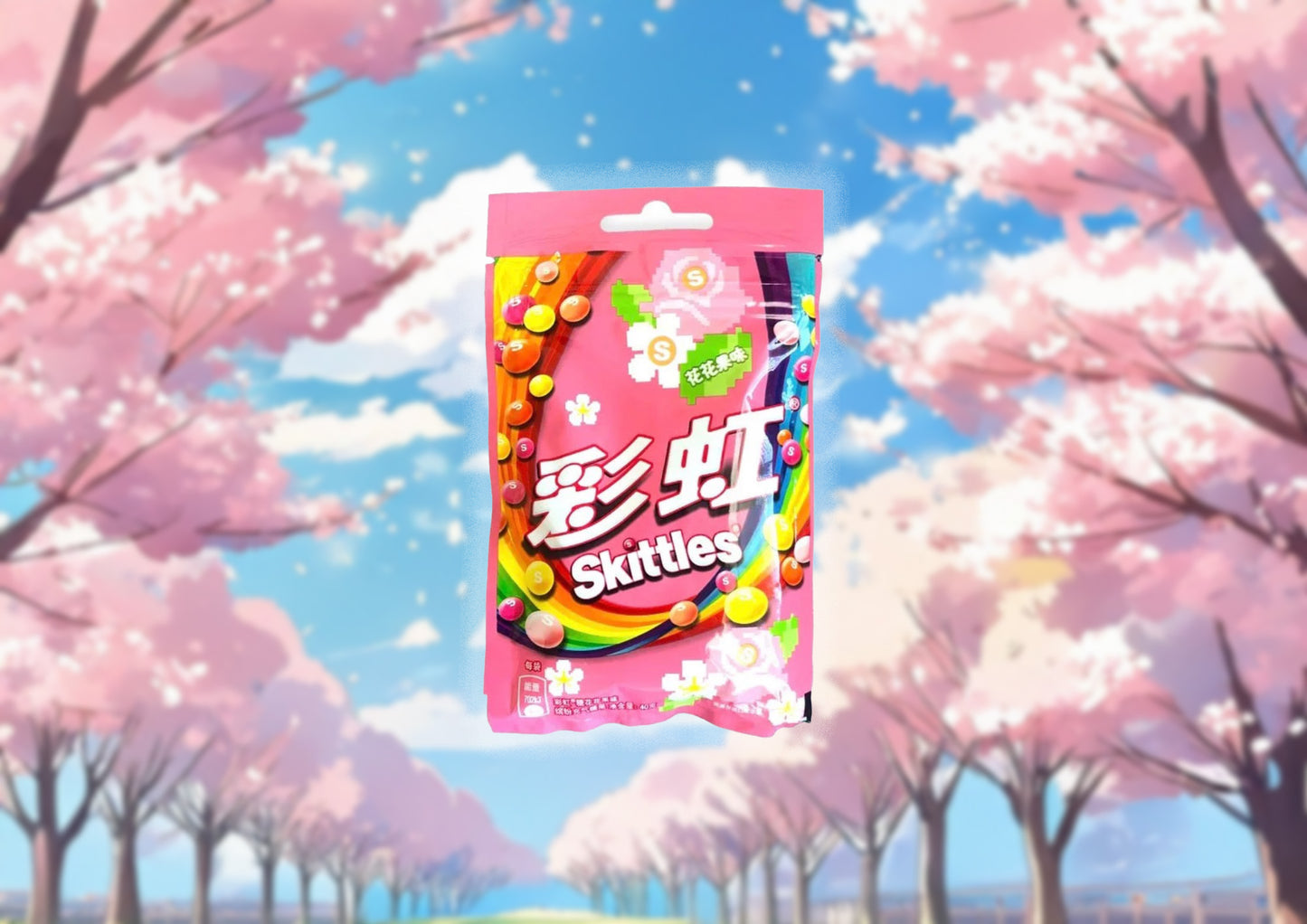 Skittles Hard Candy Bags Floral and Fruity Flavor (40g)