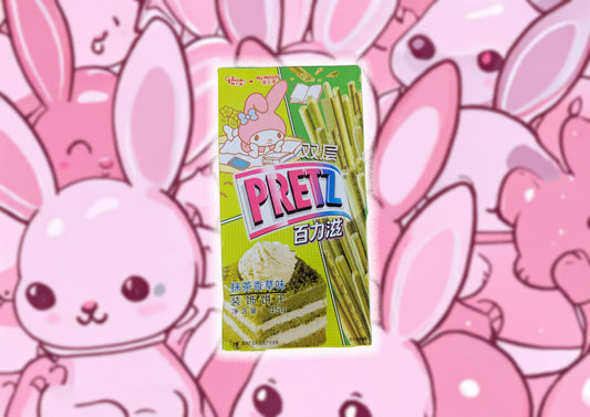 Pocky Pretz Matcha Vanilla Flavor (45g)